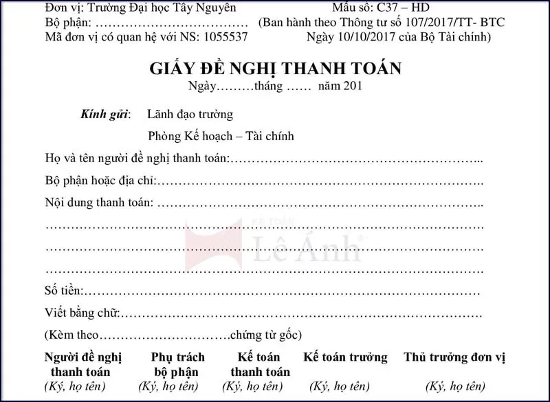100+ ảnh mẫu đề nghị thanh toán chuẩn chỉnh · ảnh 2