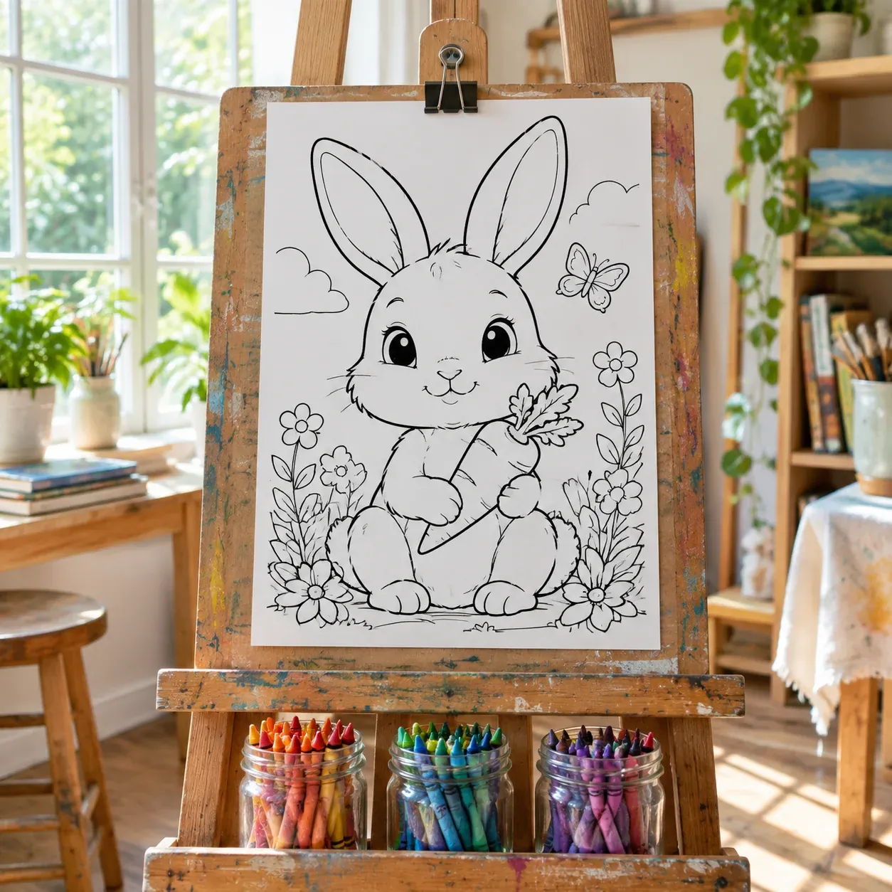 100+ ảnh tranh tô màu cute đáng yêu, sinh động · ảnh 1