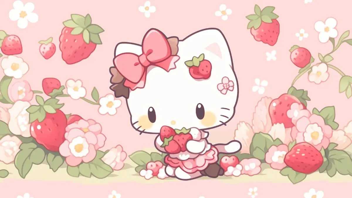 99+ hình nền Hello Kitty đẹp nhất cho điện thoại cực đáng yêu