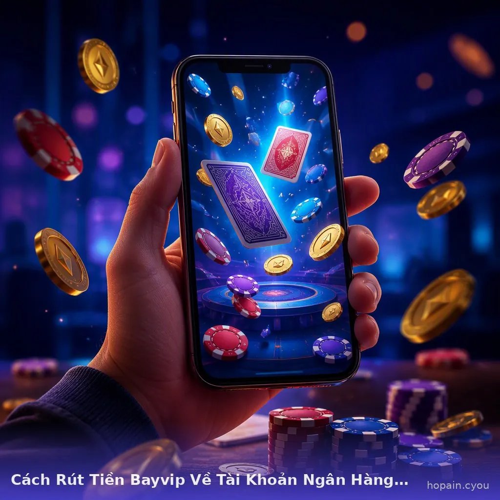 Cách Rút Tiền Bayvip Về Tài Khoản Ngân Hàng Tiện Lợi — bayvip · ảnh 1