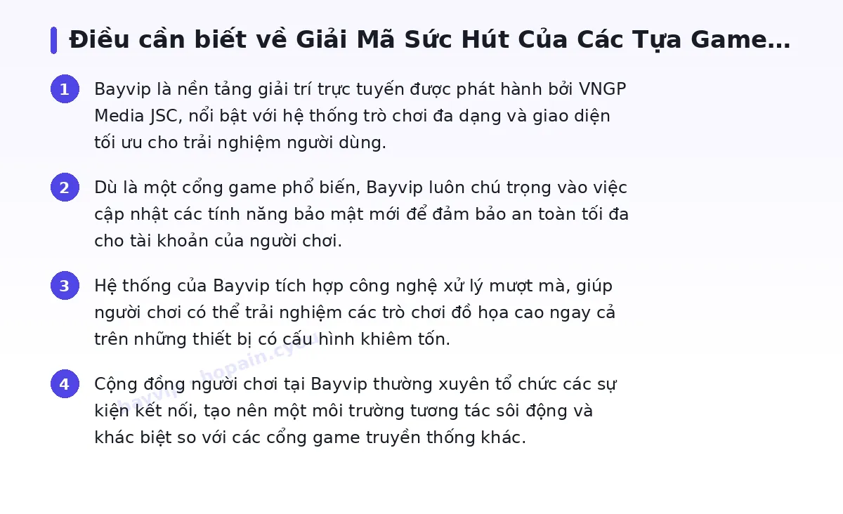 Những điều cần biết về bayvip