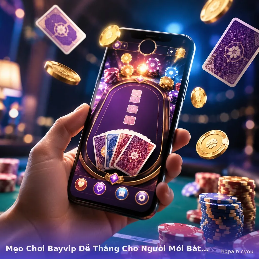 Mẹo Chơi Bayvip Dễ Thắng Cho Người Mới Bắt Đầu — bayvip · ảnh 3