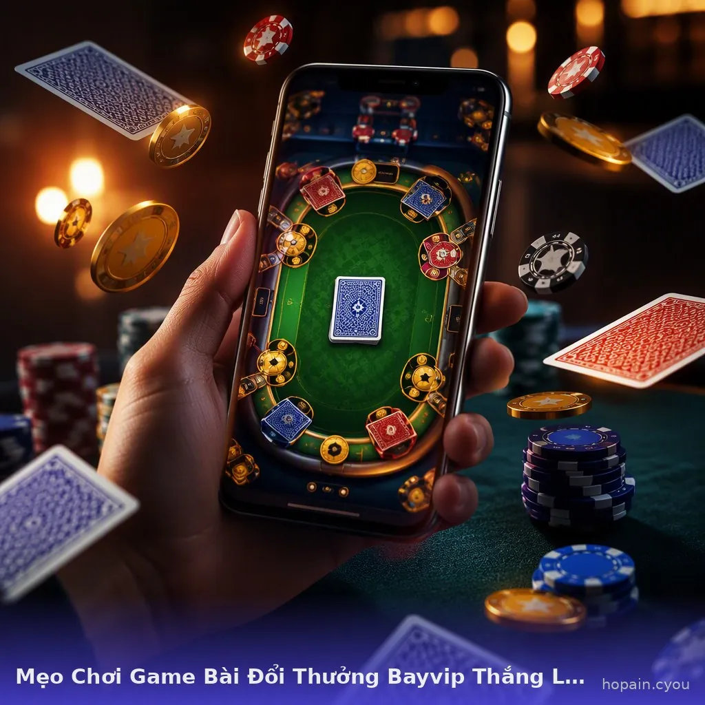 Mẹo Chơi Game Bài Đổi Thưởng Bayvip Thắng Lớn — bayvip · ảnh 1