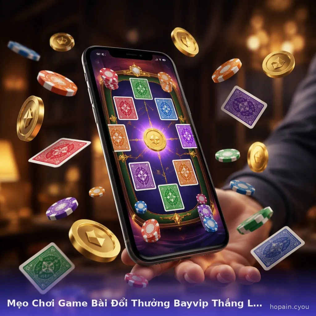 Mẹo Chơi Game Bài Đổi Thưởng Bayvip Thắng Lớn — bayvip · ảnh 2