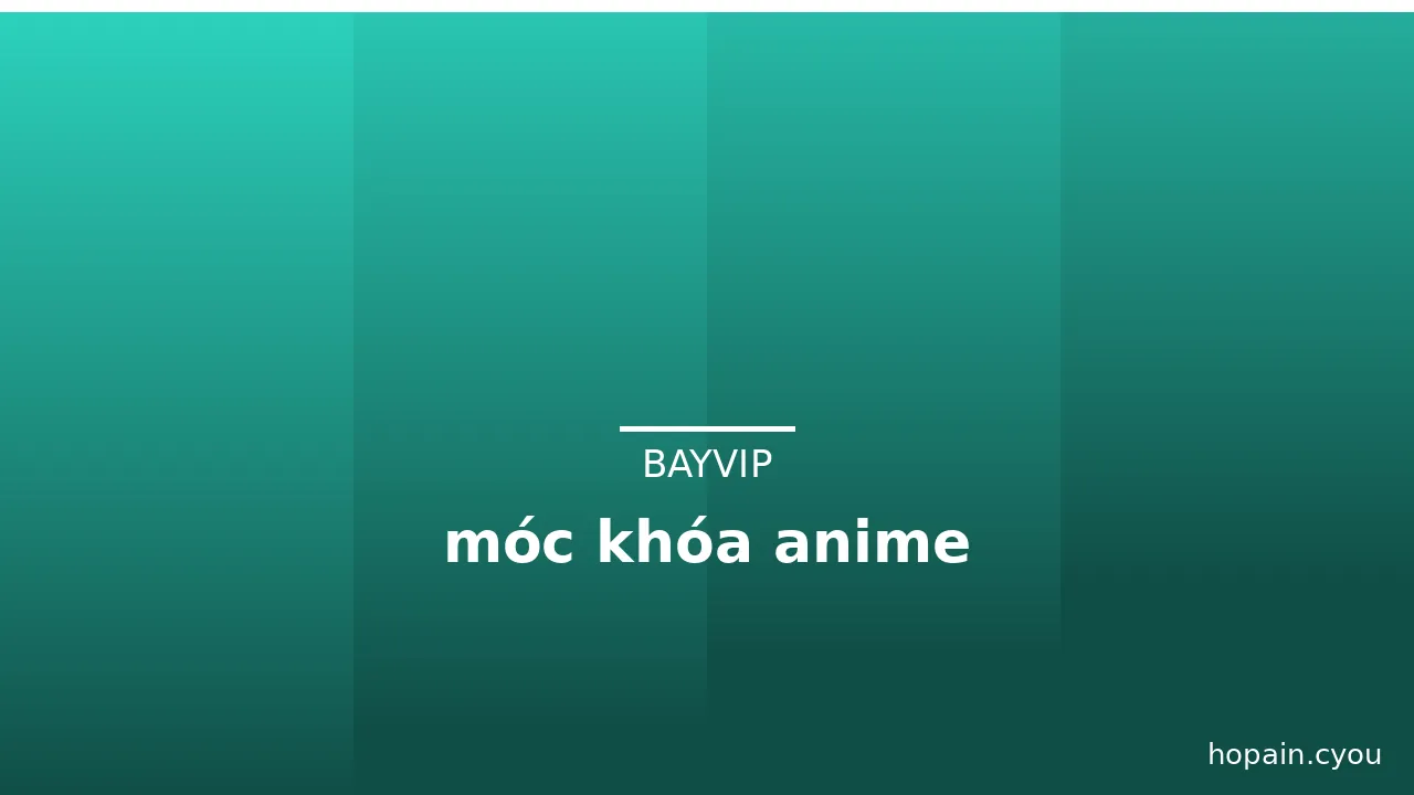 móc khóa anime · ảnh 1