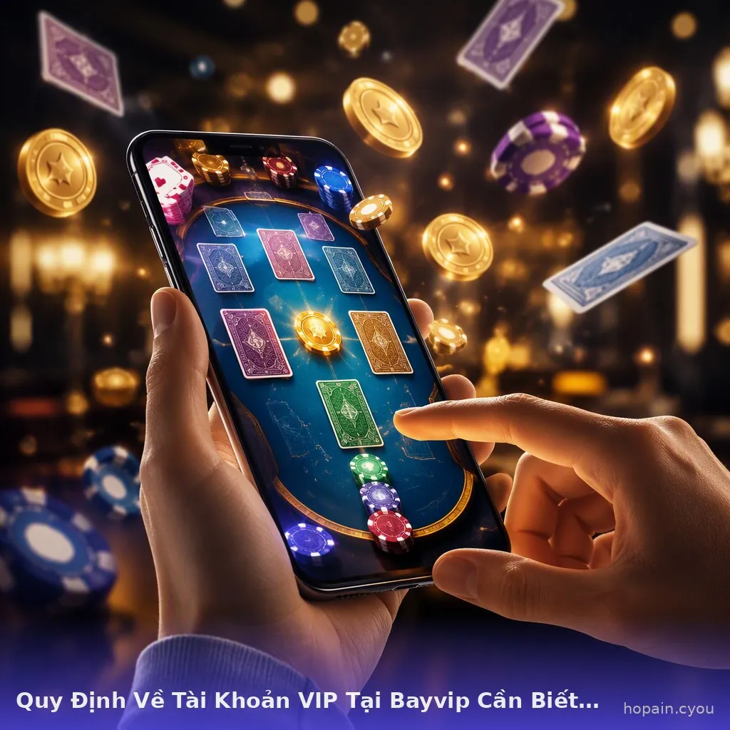 Quy Định Về Tài Khoản VIP Tại Bayvip Cần Biết — bayvip · ảnh 2