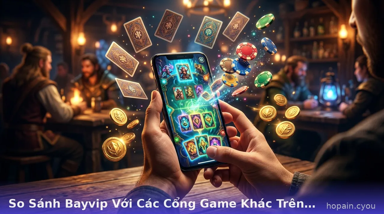 So Sánh Bayvip Với Các Cổng Game Khác Trên Thị Trường