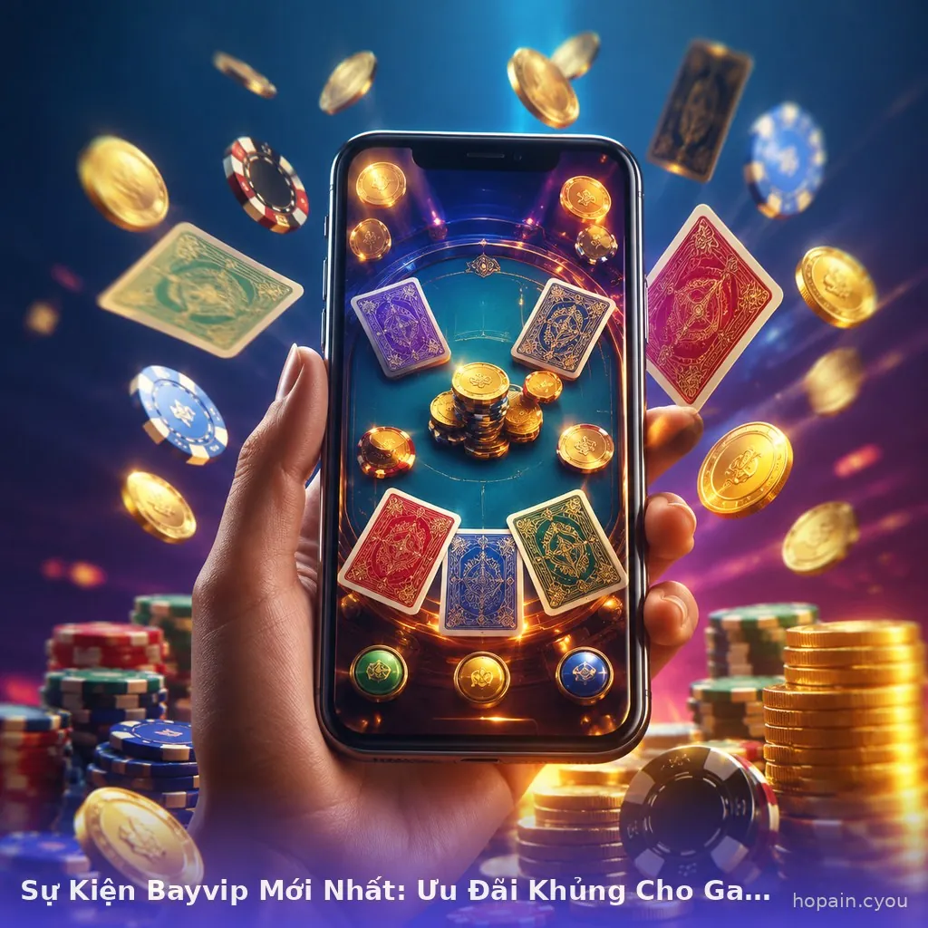 Sự Kiện Bayvip Mới Nhất: Ưu Đãi Khủng Cho Game Thủ