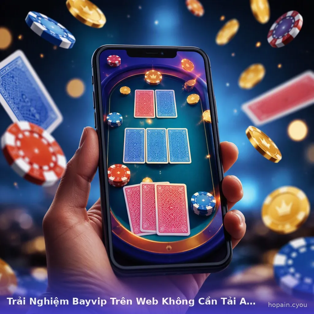 Trải Nghiệm Bayvip Trên Web Không Cần Tải App Tiện Lợi