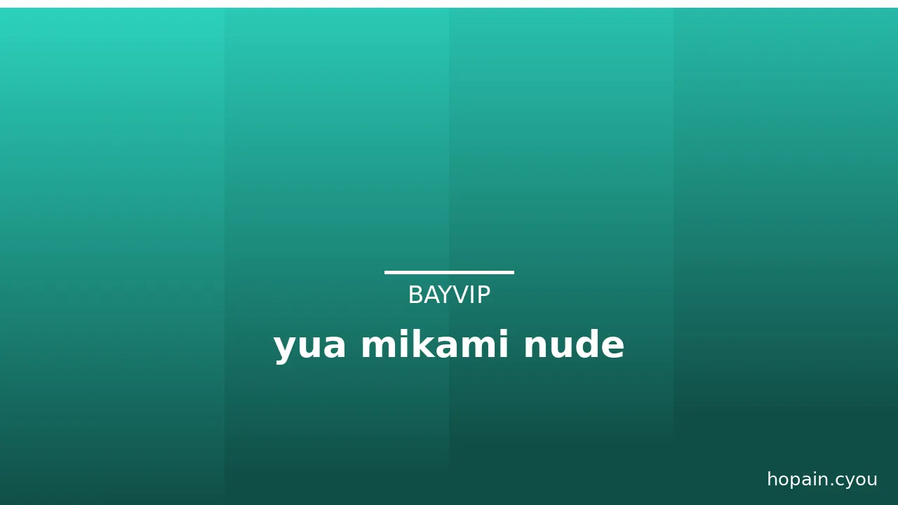yua mikami nude · ảnh 1