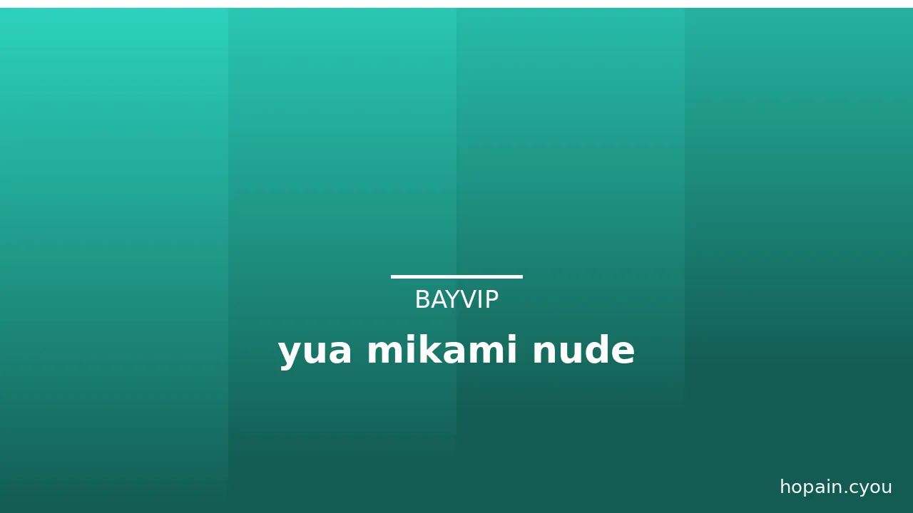 yua mikami nude · ảnh 2