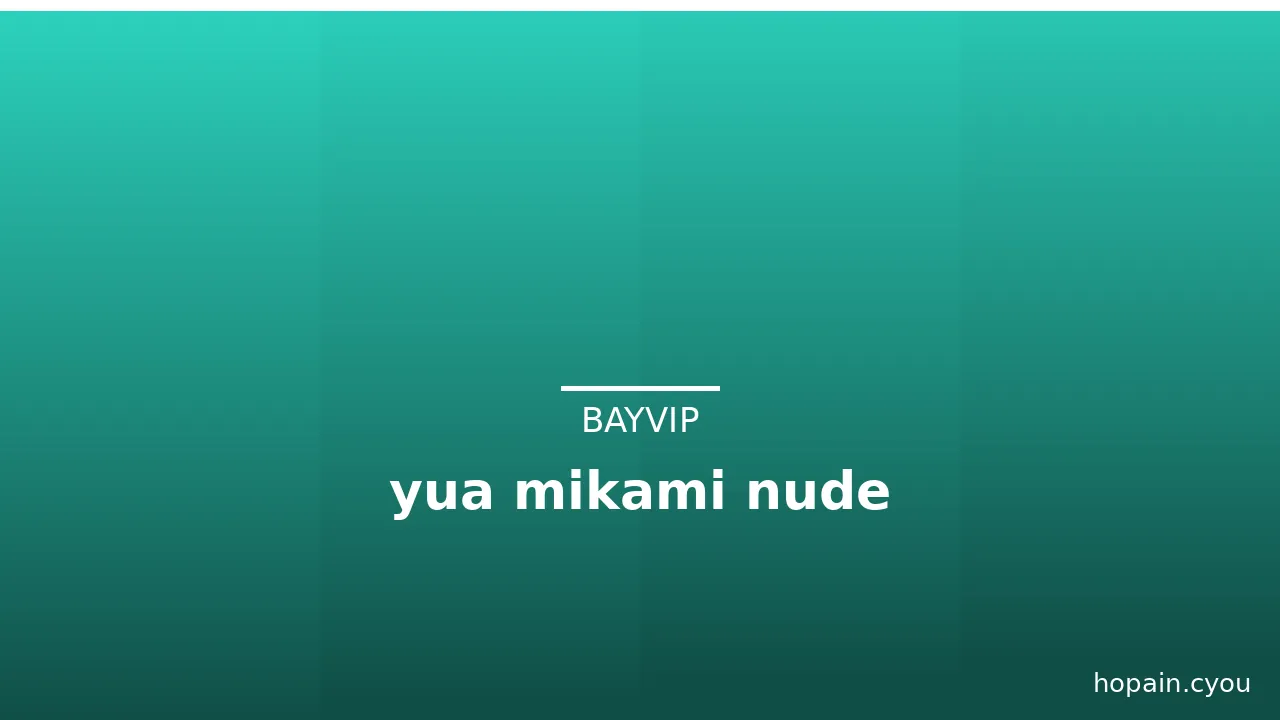 yua mikami nude · ảnh 3